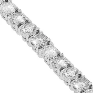14k Gold Diamond Tennis Chain 3.7 MM 20 CTW