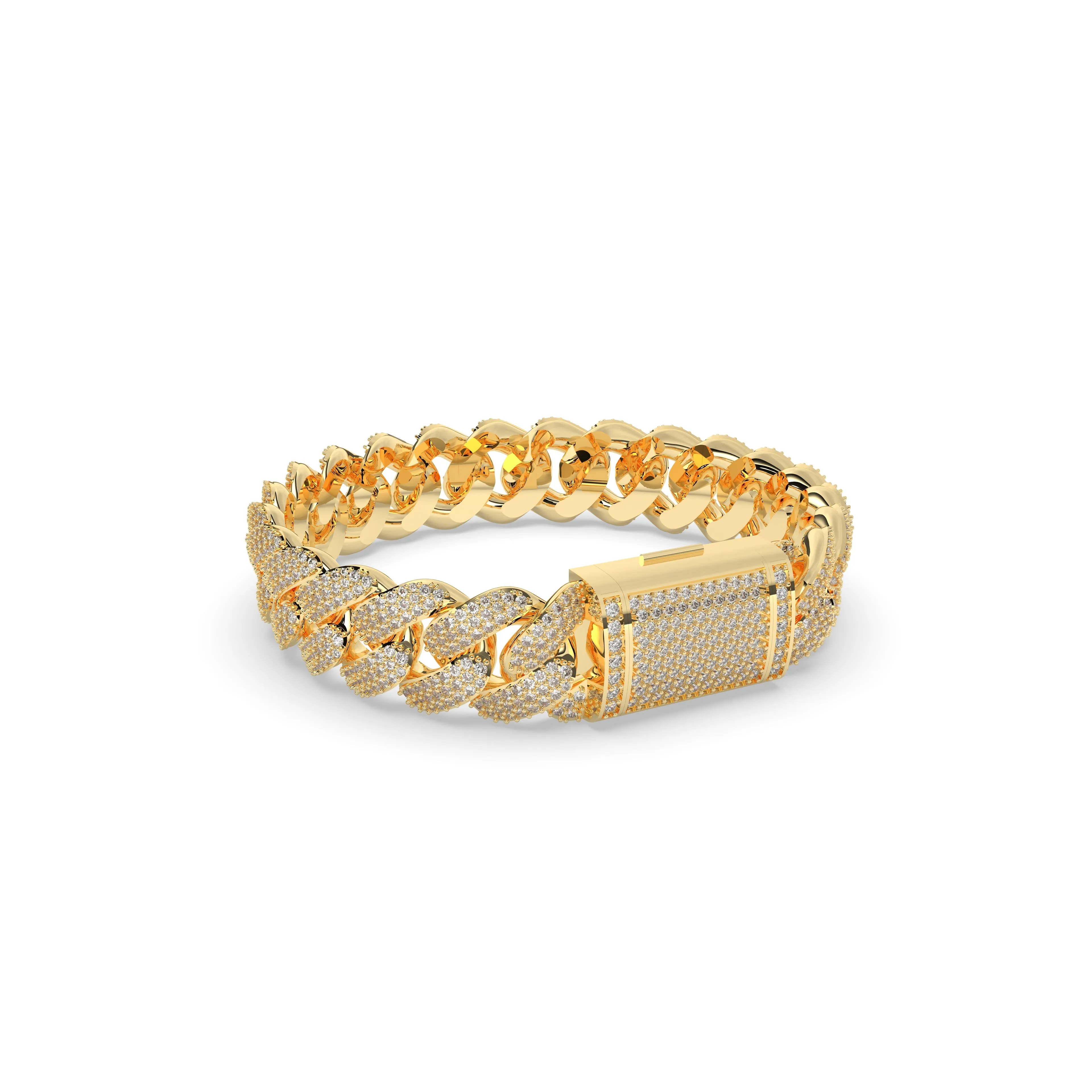 14mm Miami Cuban Bracelet