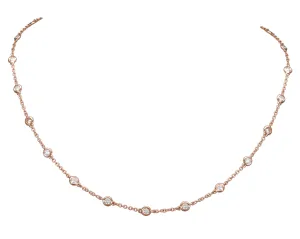 1.51ct tw Diamond by the Yard Chain Necklace
