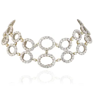 18K Gold Necklace with Diamonds