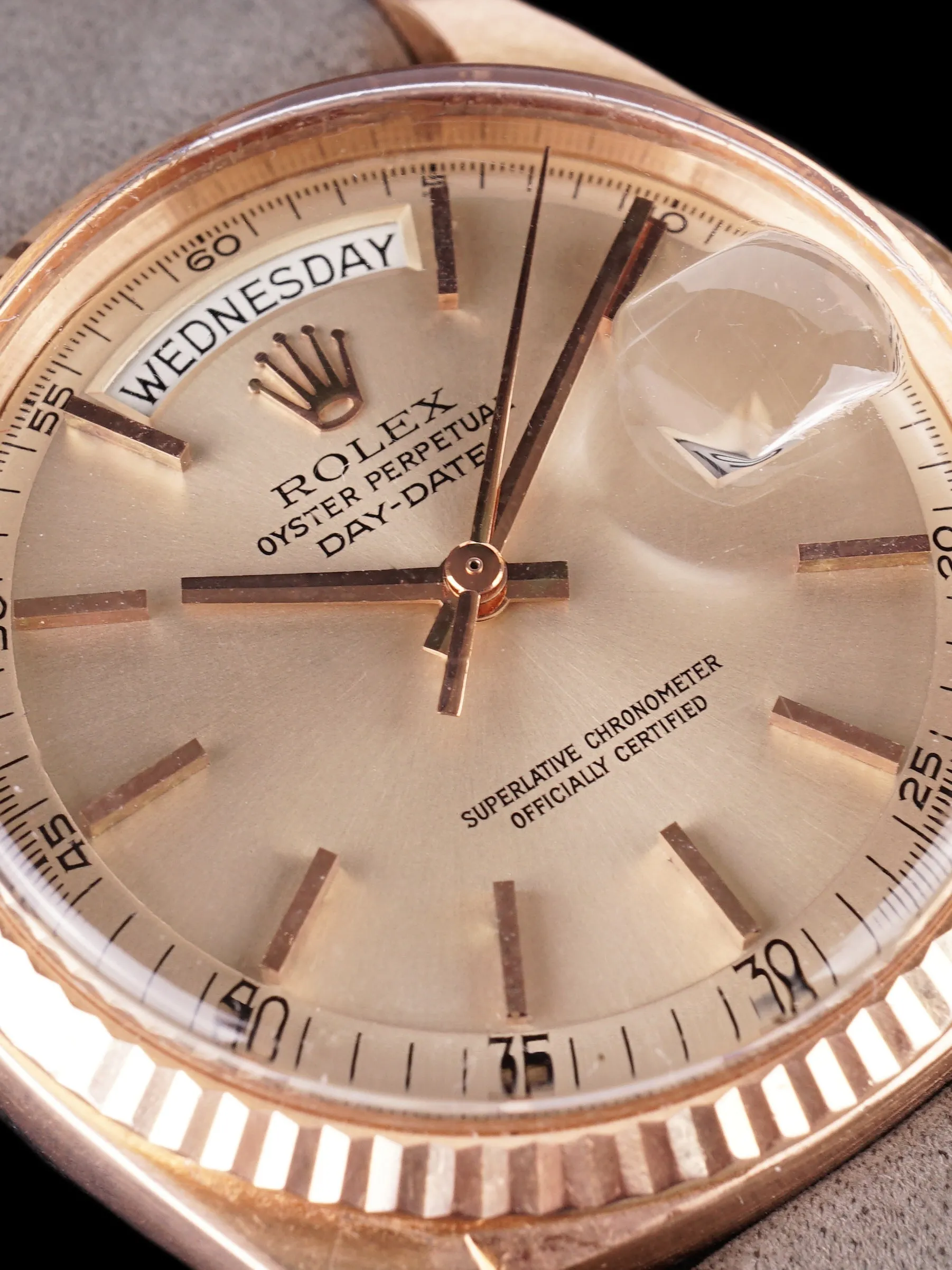 1978 Rolex Day-Date (Ref. 1803) 18K Rose Gold
