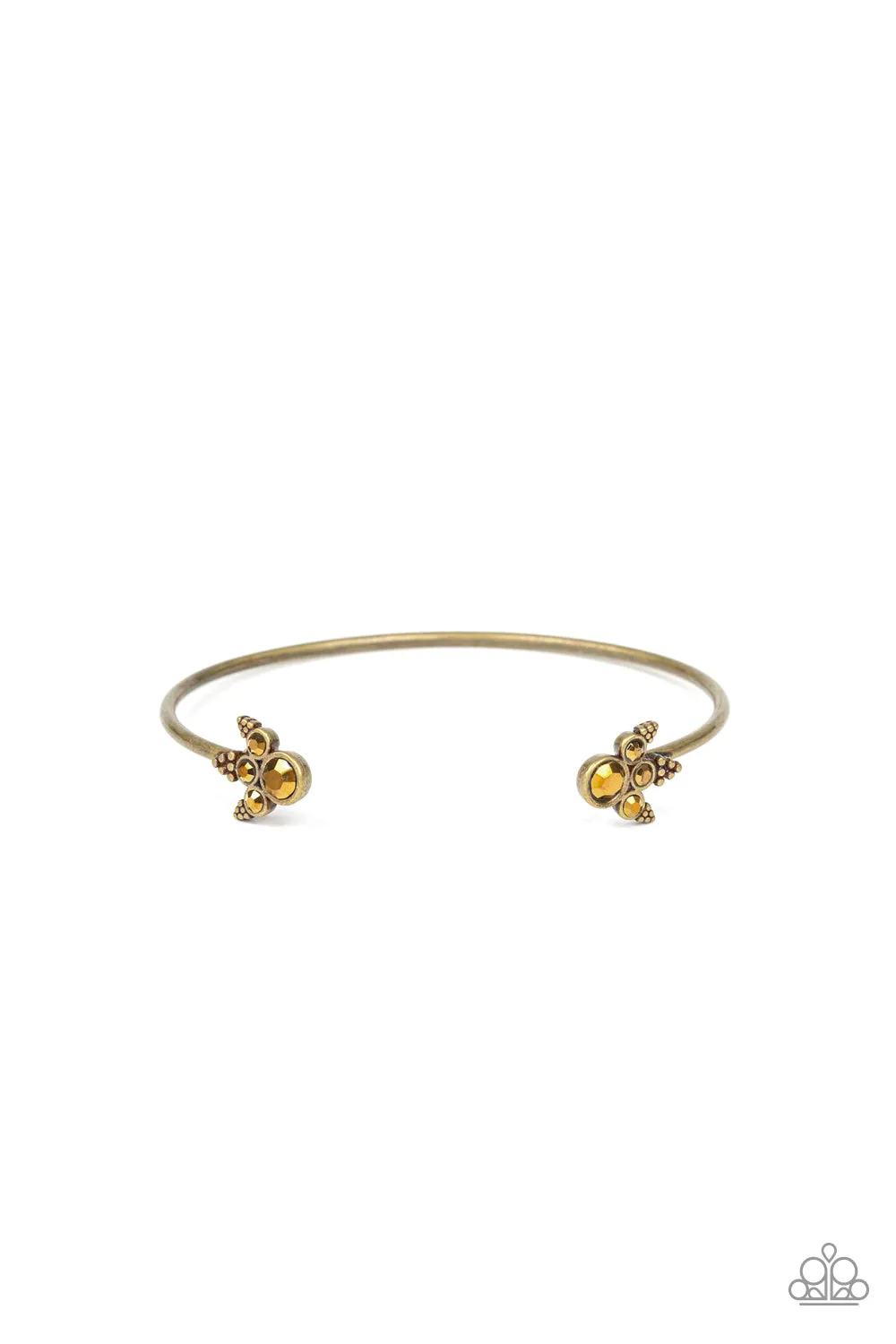 A Bit Rich Brass Bracelet