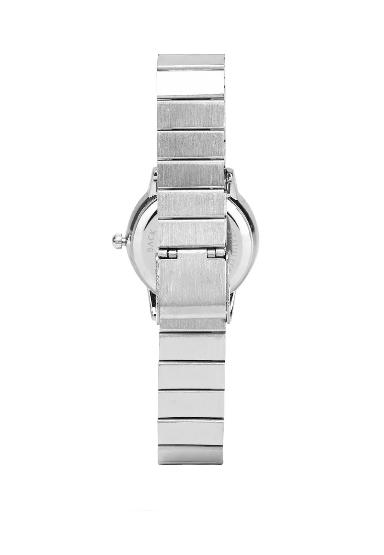 Aireen Silver  Metal  Watch (Silver)