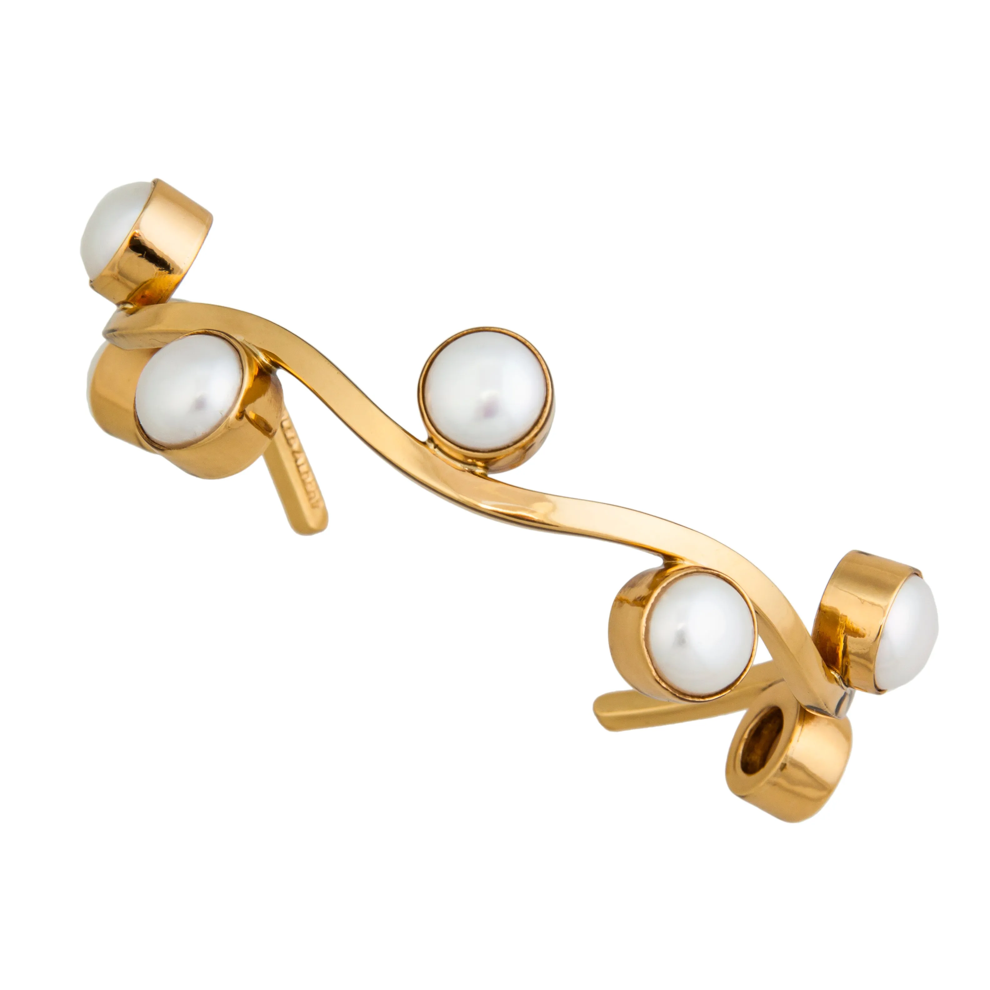Alchemia Pearl Wave Cuff