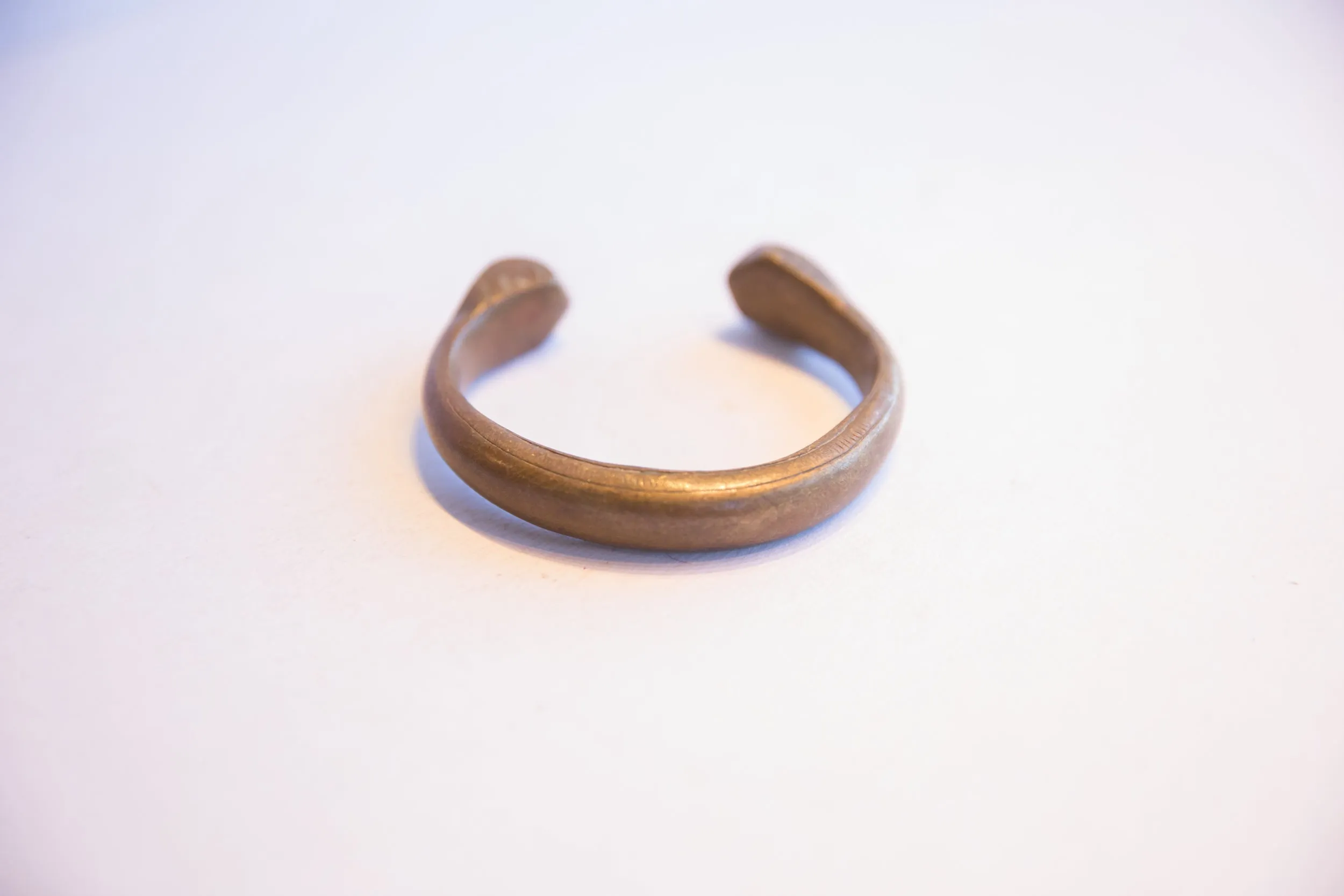 Antique African Snake Cuff Bracelet