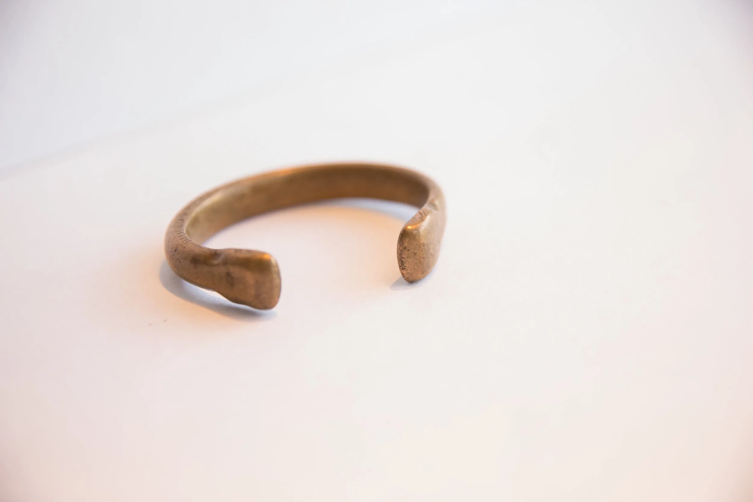 Antique African Snake Cuff Bracelet