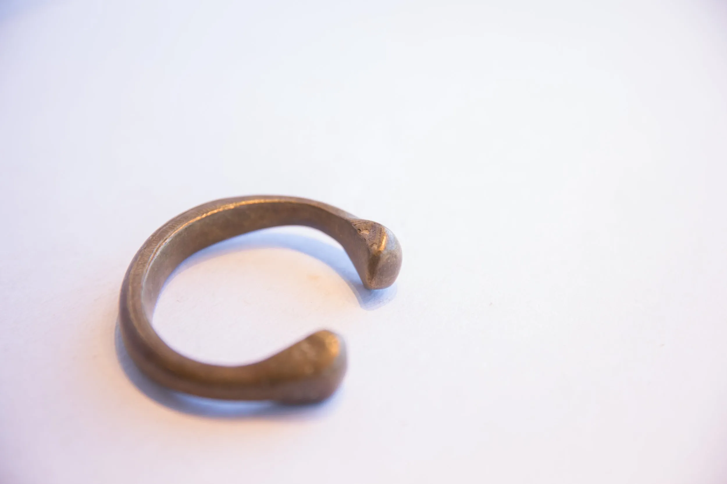 Antique African Snake Cuff Bracelet