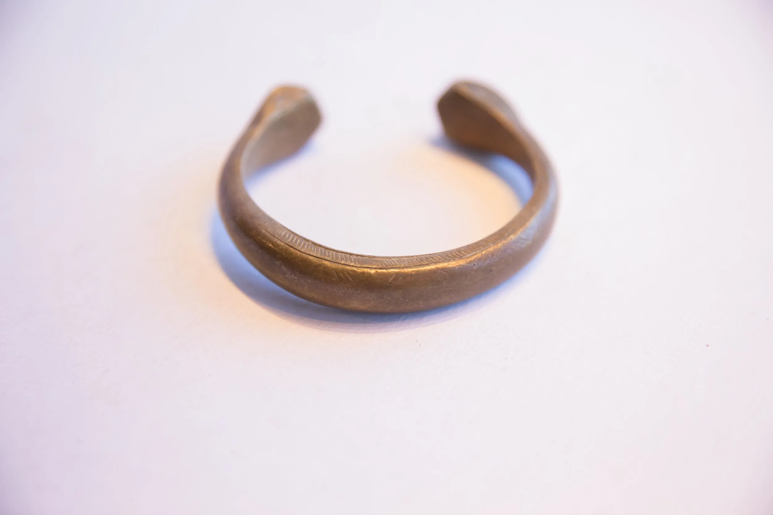 Antique African Snake Cuff Bracelet