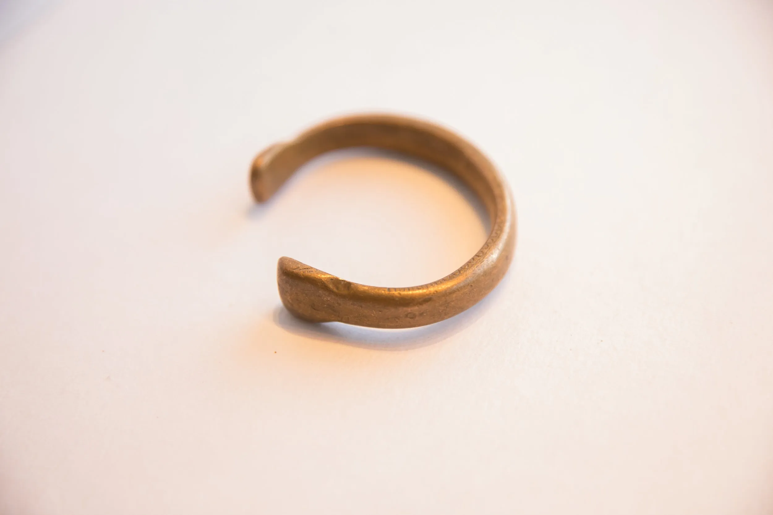 Antique African Snake Cuff Bracelet