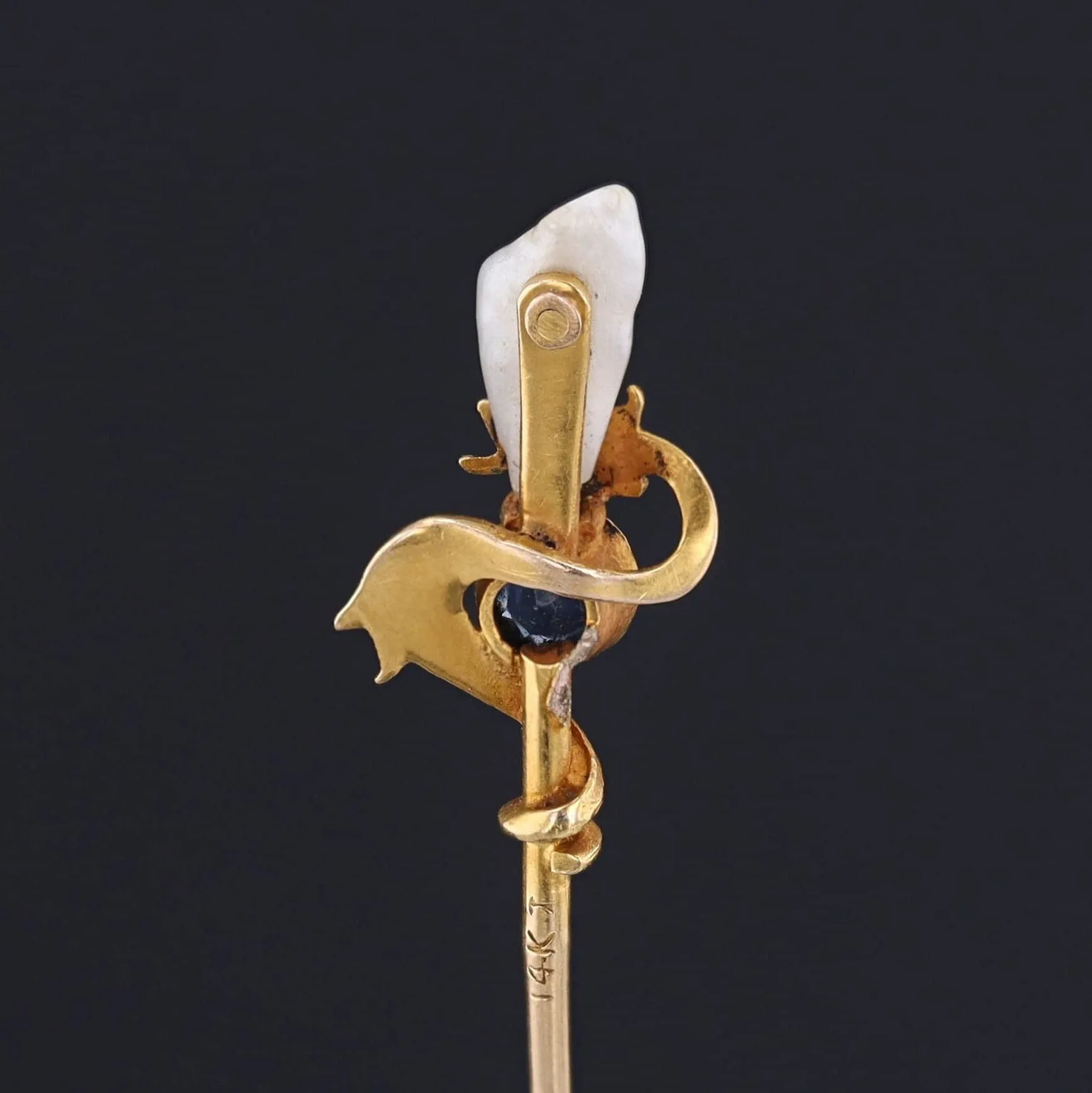 Antique Dragon Stick Pin | Antique Stick Pin