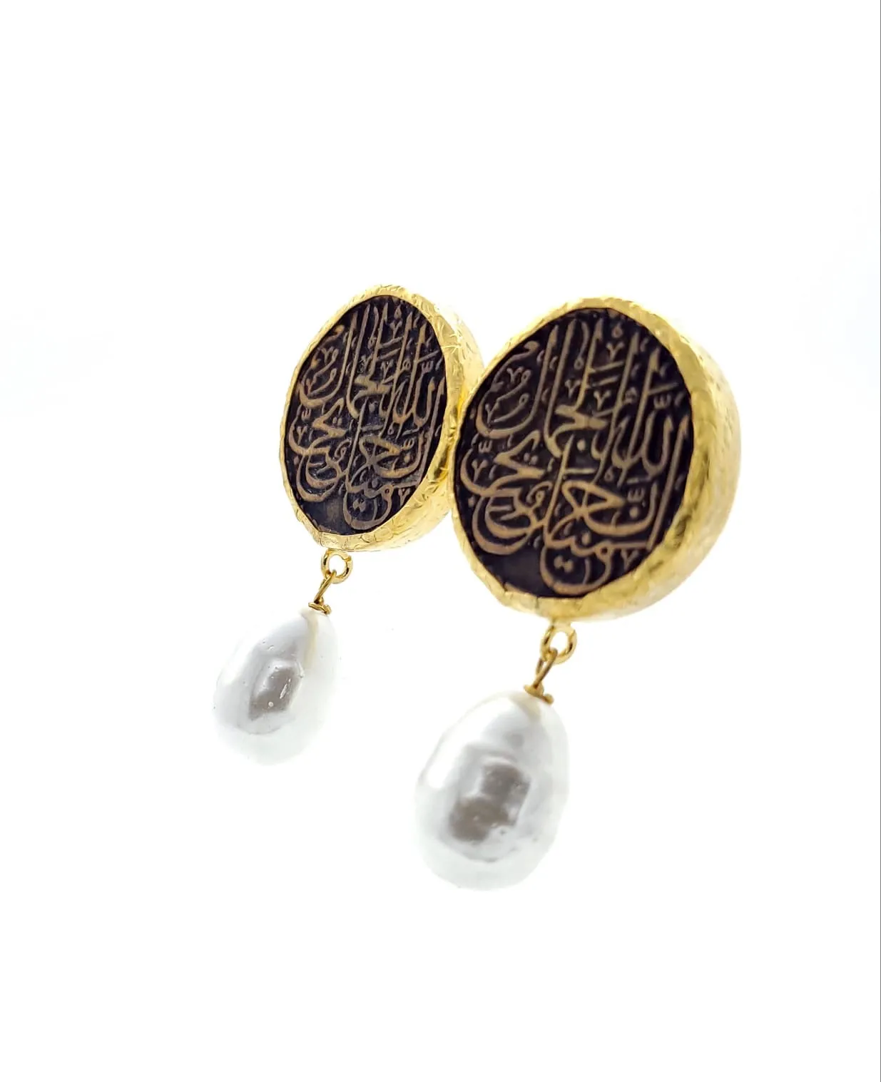 Arabic Pearl Earrings