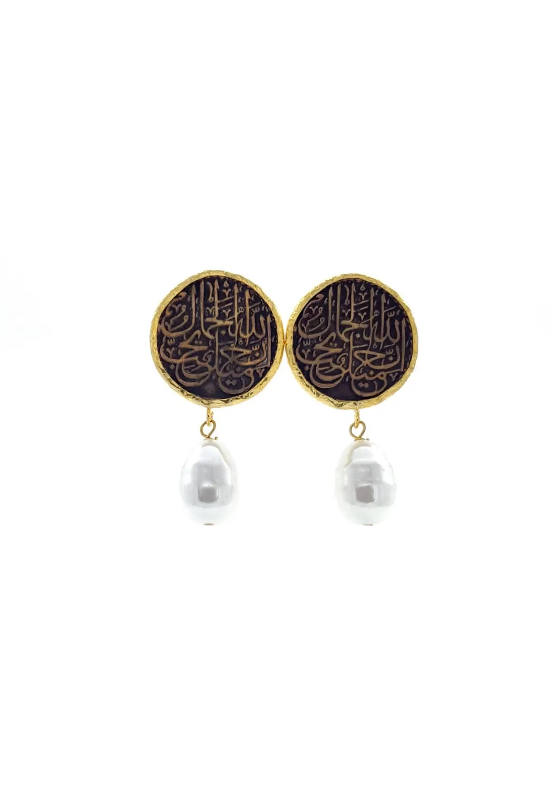 Arabic Pearl Earrings