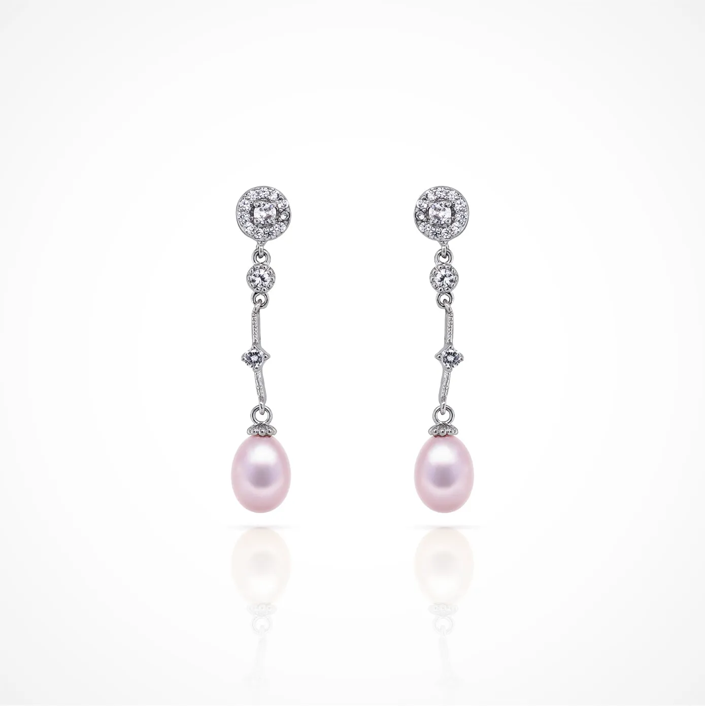 Aurora Drop Pearl Earring