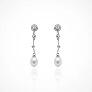 Aurora Drop Pearl Earring
