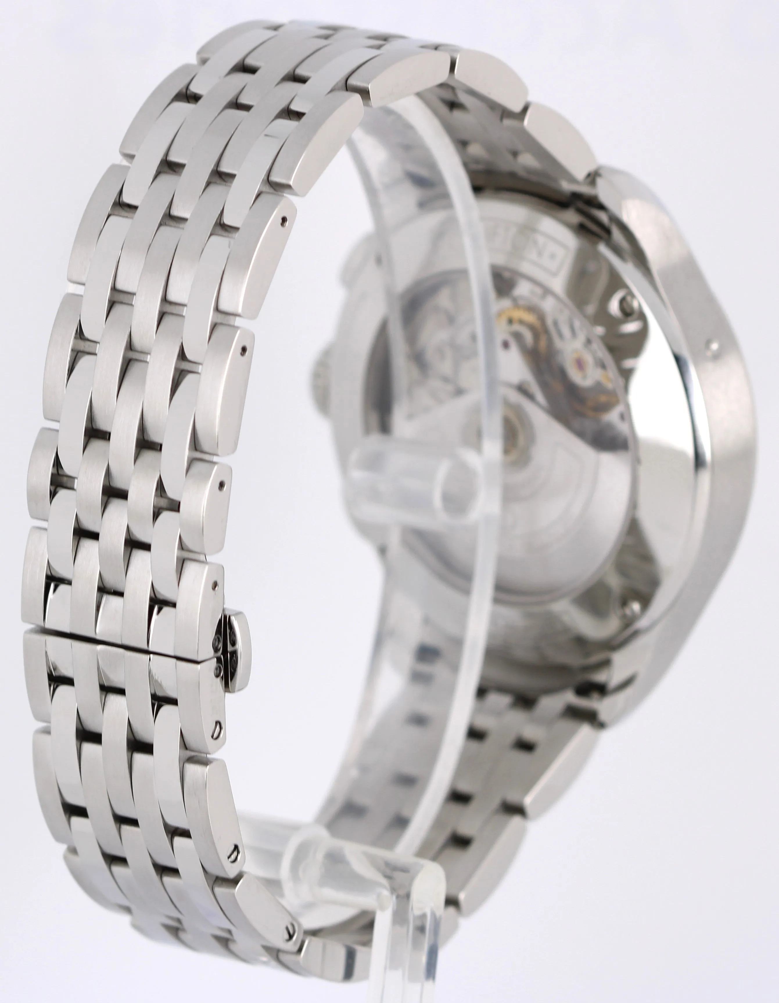 Baume & Mercier Clifton Triple Date Stainless Steel Ivory 43mm 65793 Watch