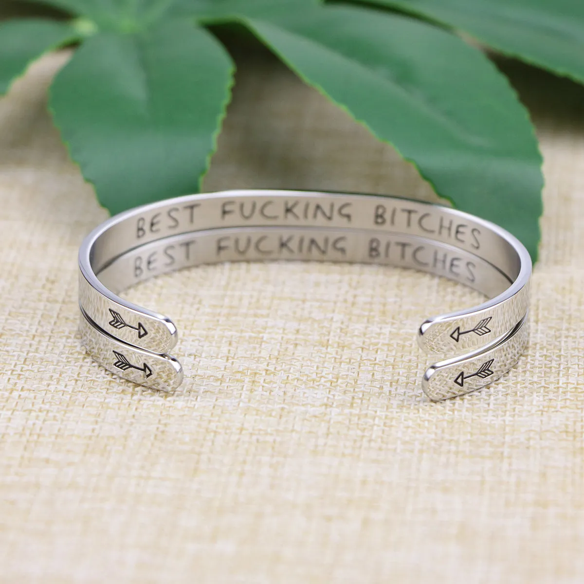 Best Funking Bitches Set of 2  Bracelets