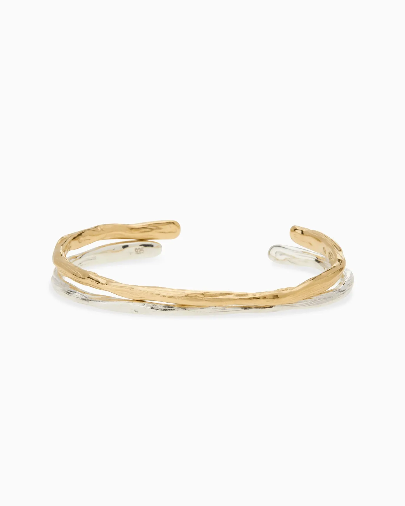 Birch Cuff Bracelet | Silver
