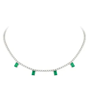 Breathtaking Diamond 18K White Gold Necklace for Her