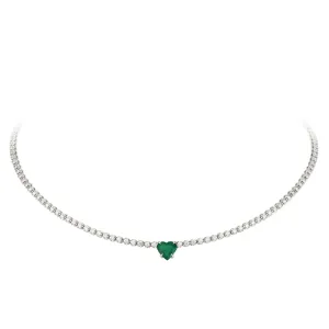 Breathtaking Diamond 18K White Gold Necklace for Her