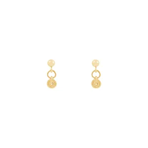 Caia Earrings - Gold