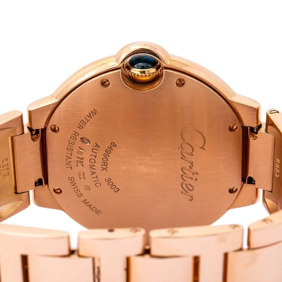 Cartier Ballon Bleu Automatic Silver Dial Ladies Watch 3003