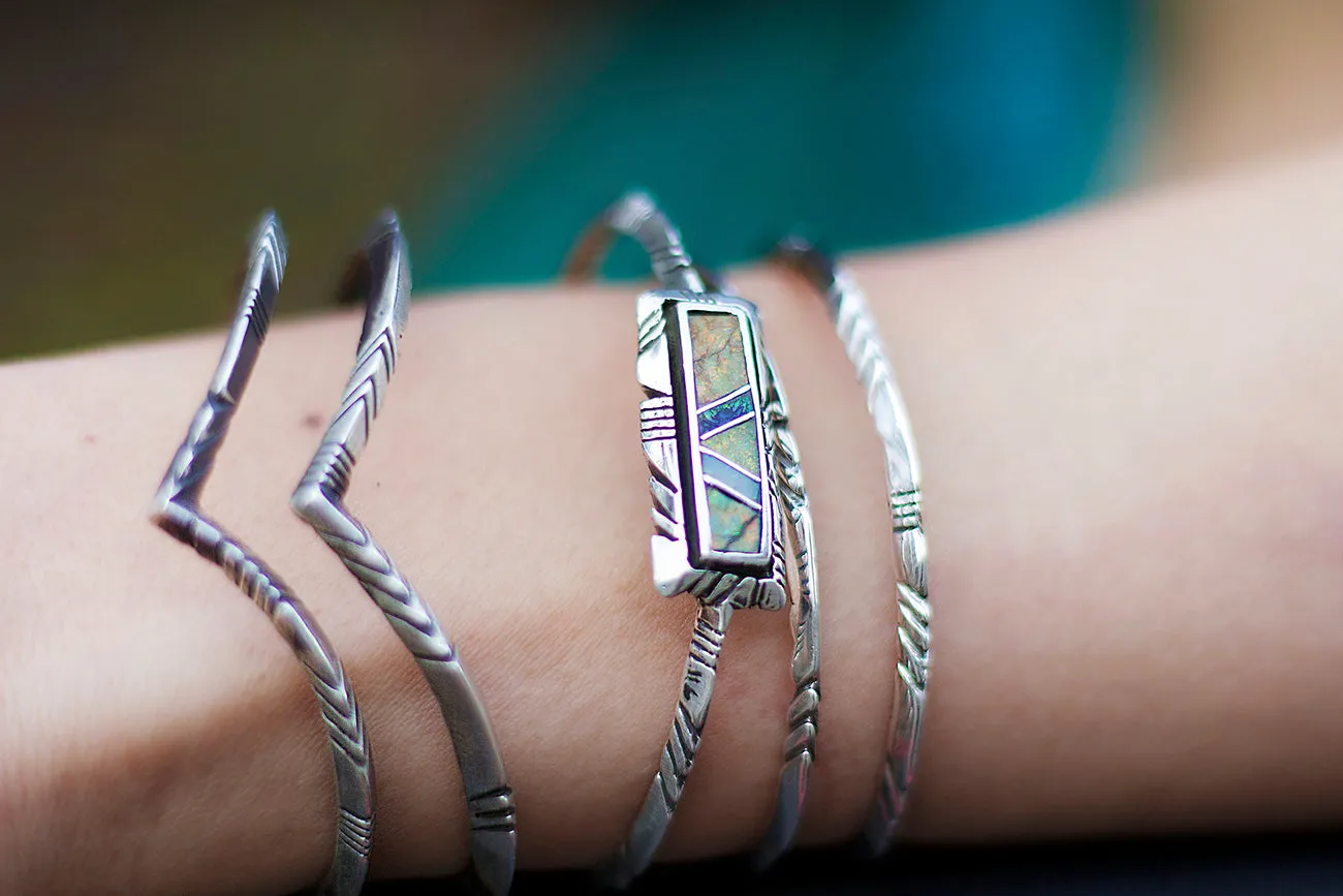 Carved Equilibrium Cuff