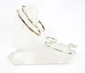 Carved Equilibrium Cuff