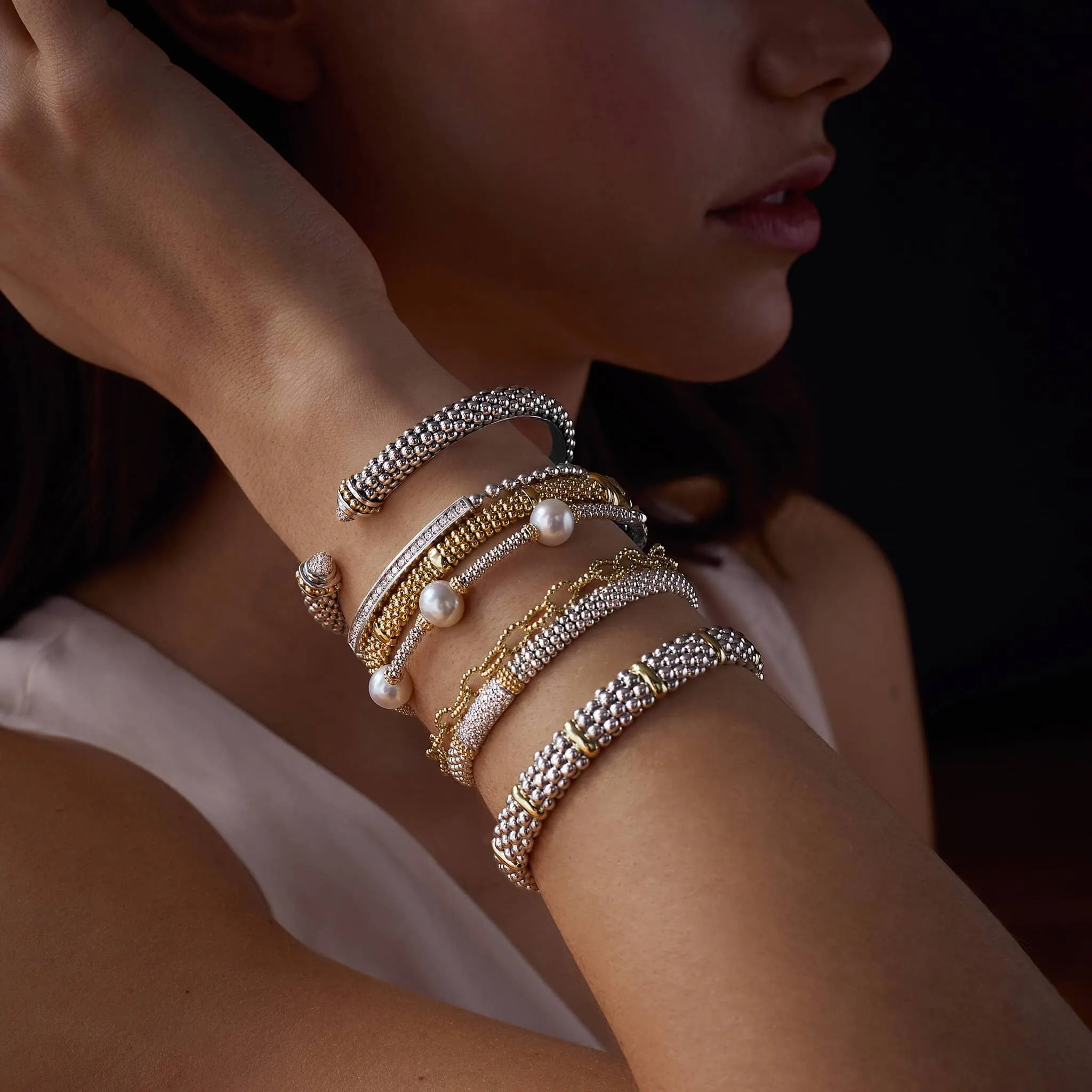 Caviar Lux Caviar Diamond Bracelet | 6mm