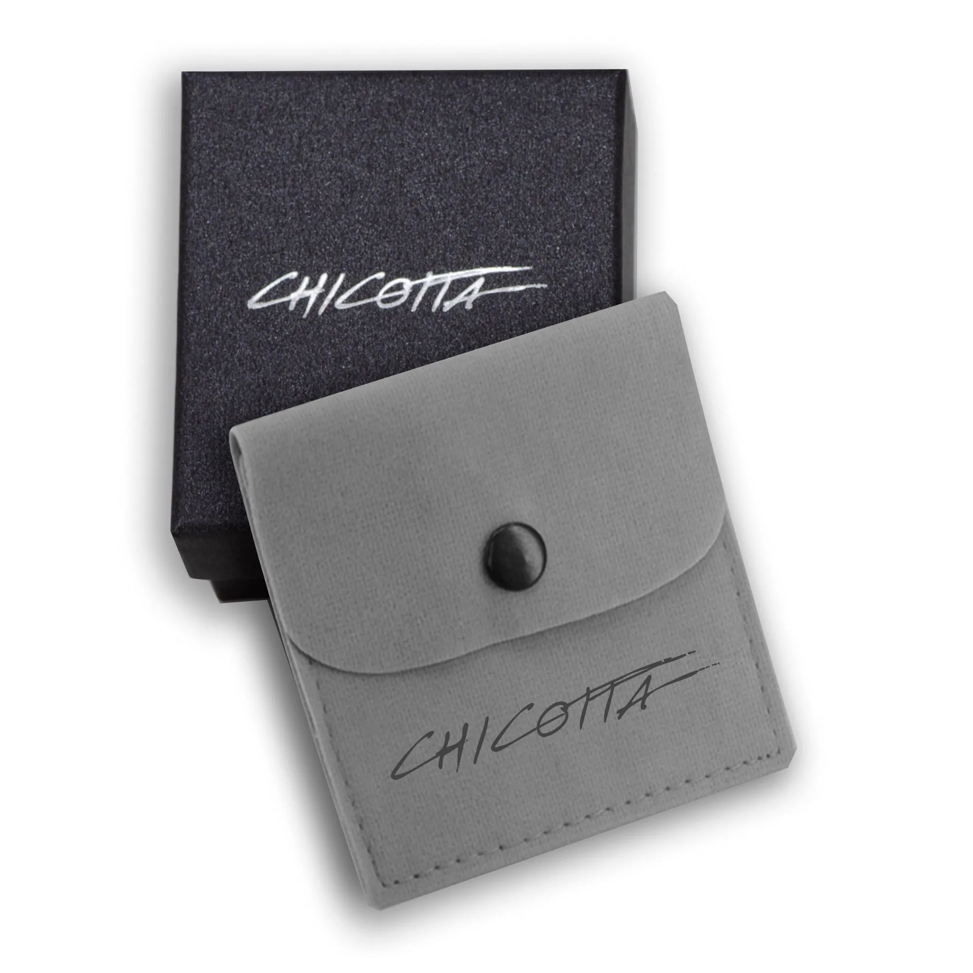Chicotta Men's Handcrafted Sterling Silver One-Size Cuff Bracelet with Nailed Copper Pieces