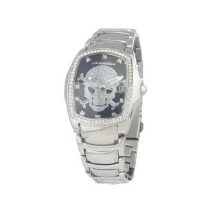 Chronotech Silver Stainless Steel Watch
