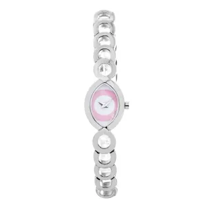 Chronotech Silver Steel Watch
