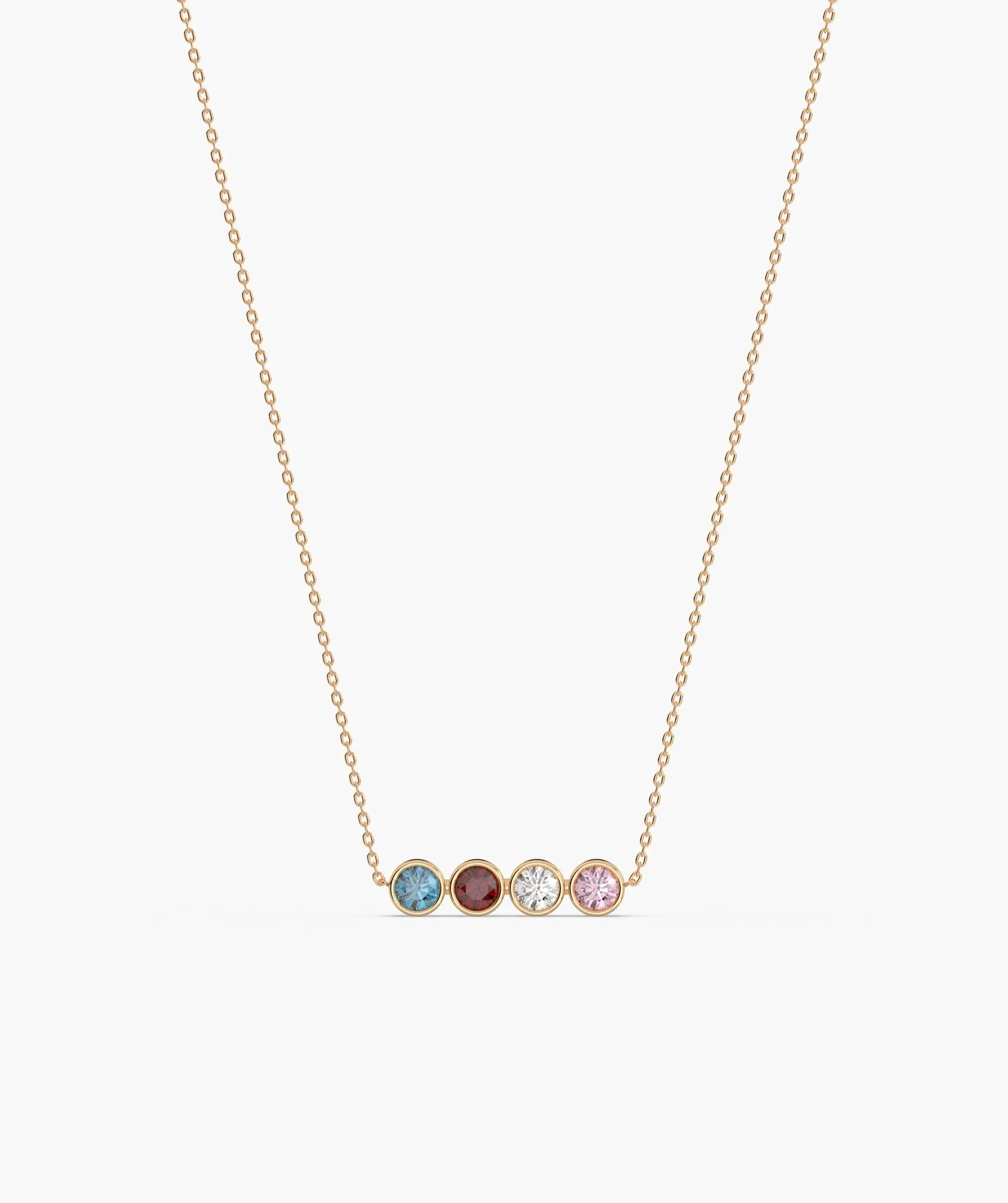 Colorful Harmony Diamond Necklace