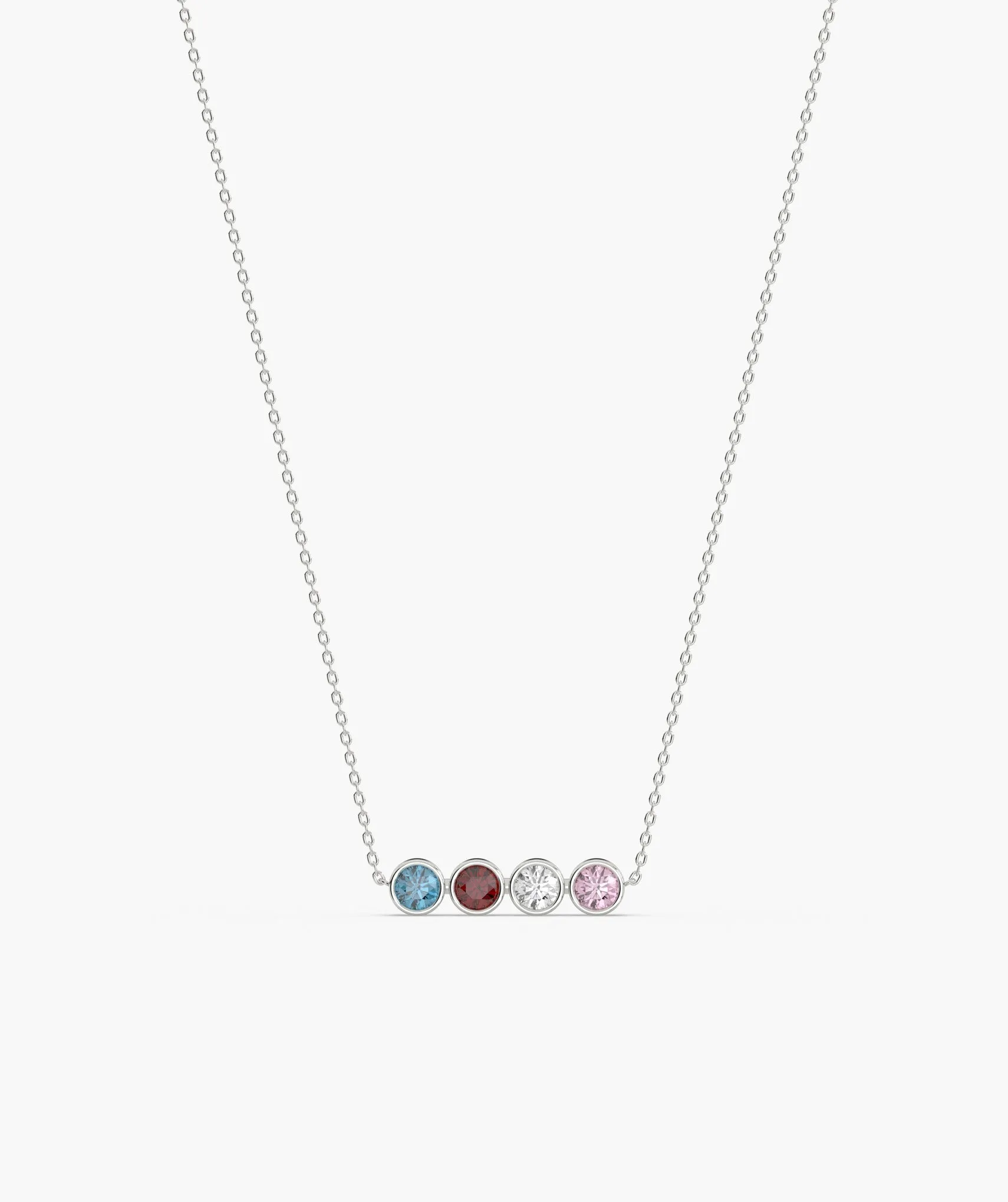 Colorful Harmony Diamond Necklace