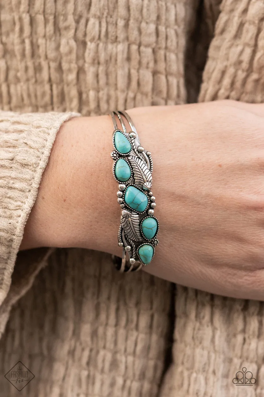 Cottage Living Blue Paparazzi Bracelet