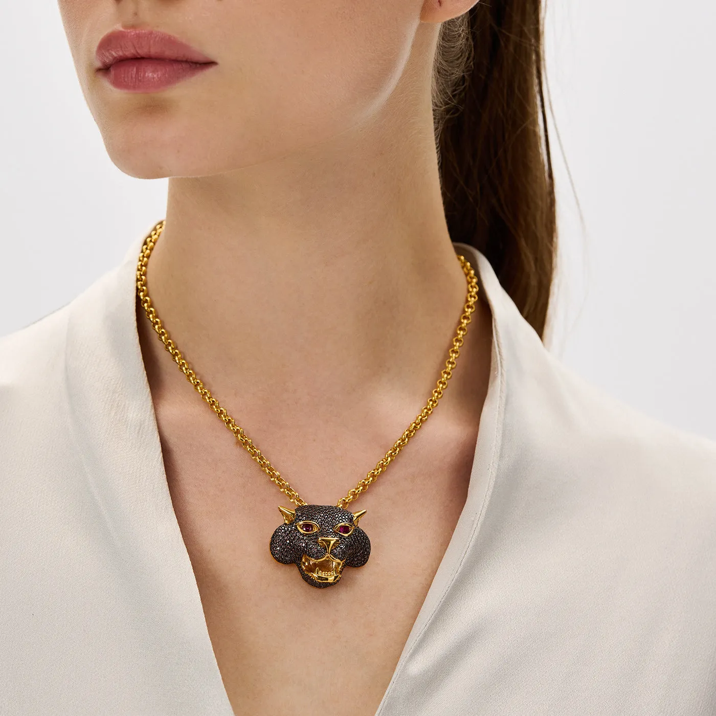CRAZY CAT NECKLACE
