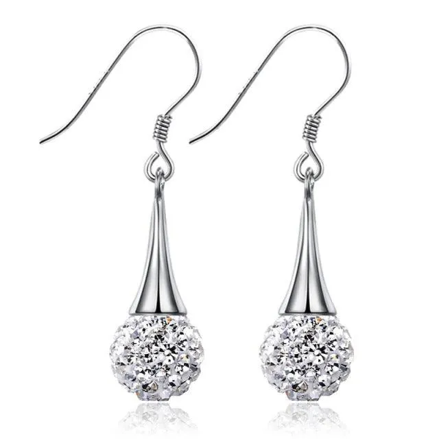 Crystals Drop Earrings