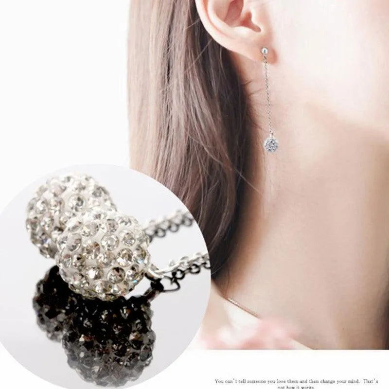 Crystals Drop Earrings