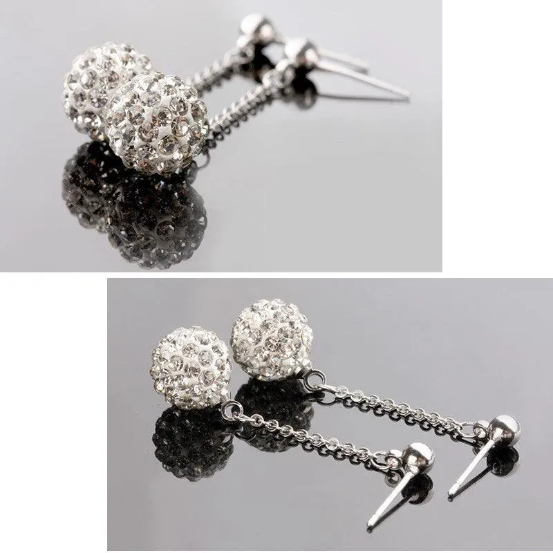 Crystals Drop Earrings
