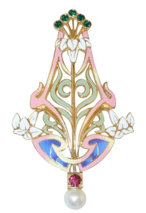 Daffodil Brooch