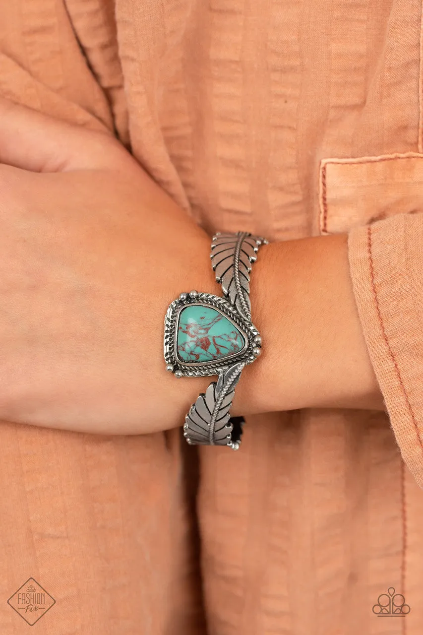 Desert Roost Blue Paparazzi Bracelet