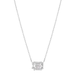 Diamond Baguette Illusion Pendant