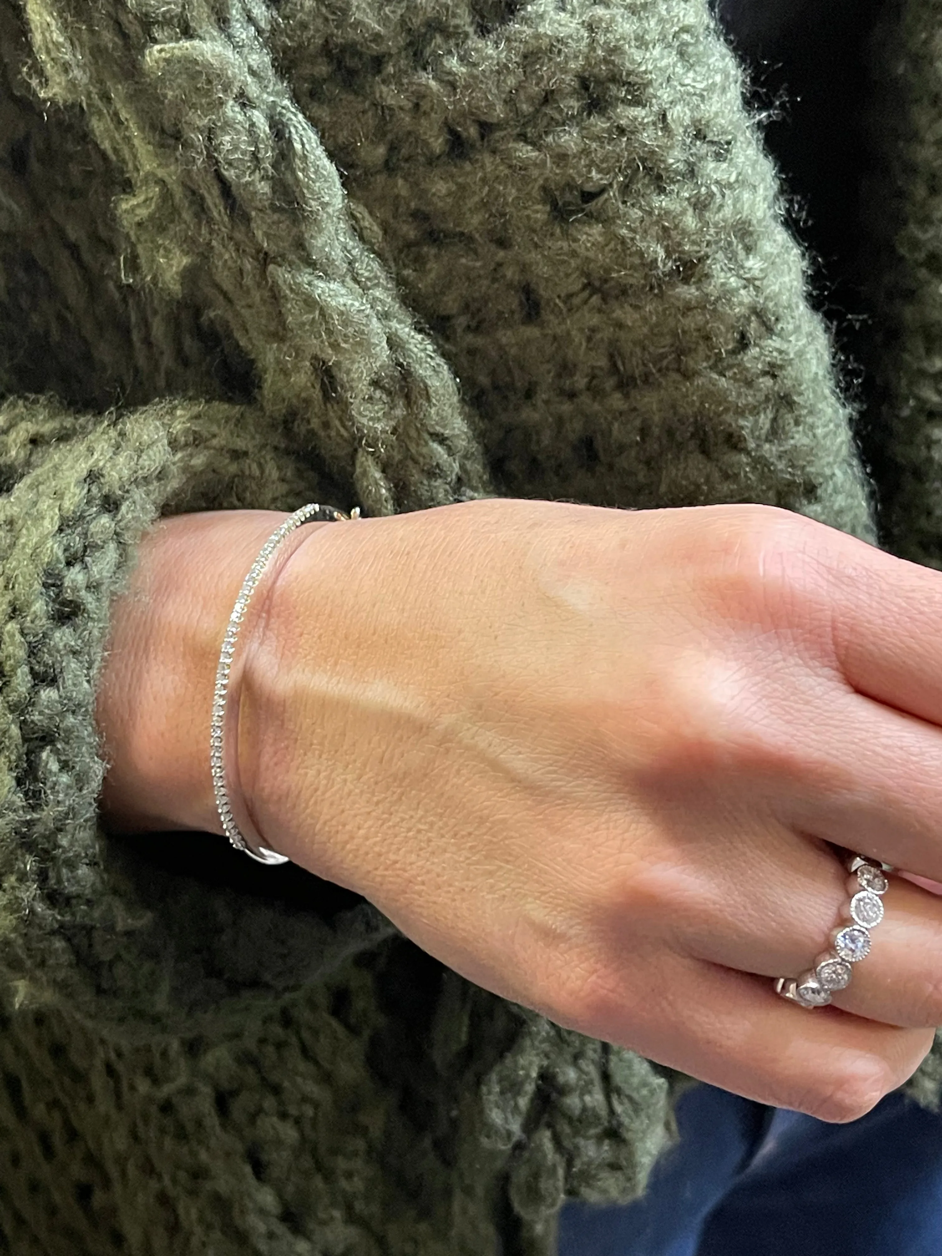 Diamond Bangle