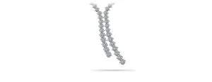 Diamond Bolero Tie Diamond Necklace with 2.04 ct.(finished)