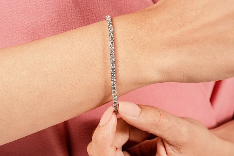 Diamond Dreams Lab-Grown Diamond Tennis Bracelet with 2.91 ct.(finished) 2.2mm