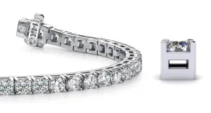 Diamond Dreams Lab-Grown Diamond Tennis Bracelet with 2.91 ct.(finished) 2.2mm