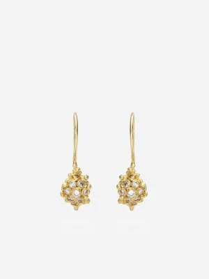 diamond drop earrings