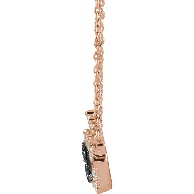 Diamond Evil Eye Necklace
