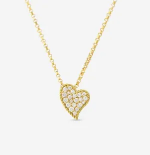 DIAMOND HEART NECKLACE