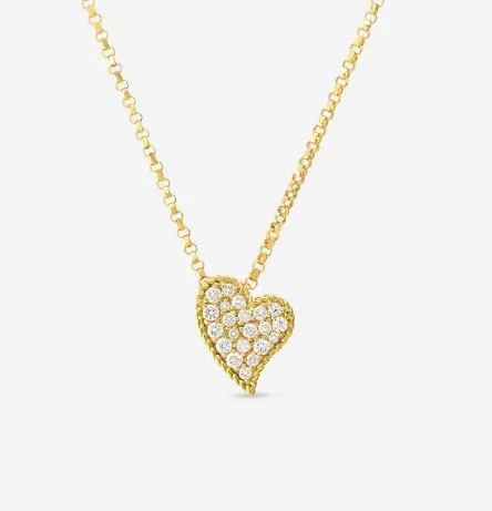 DIAMOND HEART NECKLACE