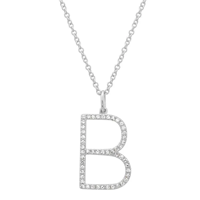 DIAMOND INITIAL LETTERS - GOLD   DIAMOND